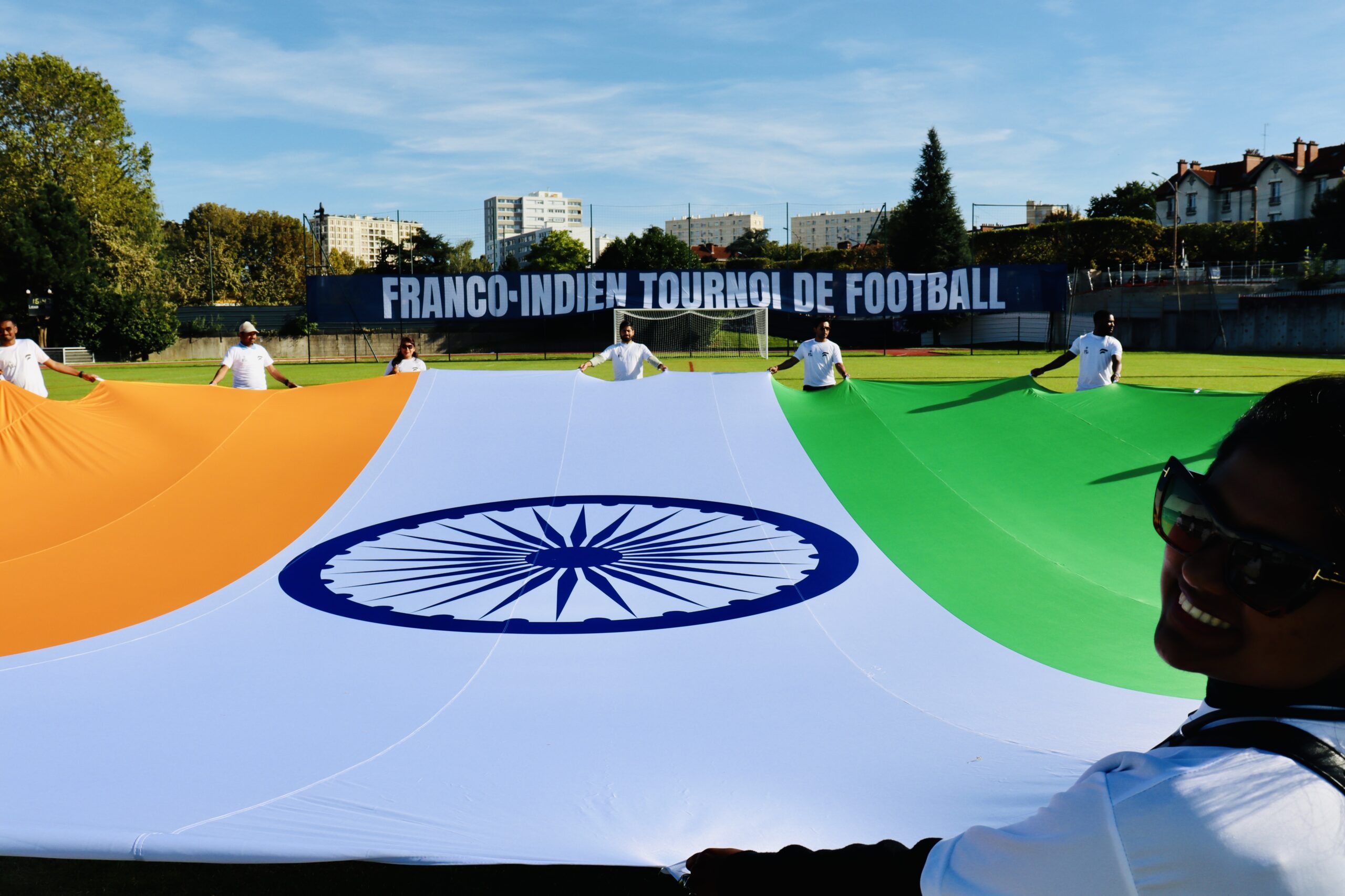 IFFT flag ceremony — two nations, one passion.