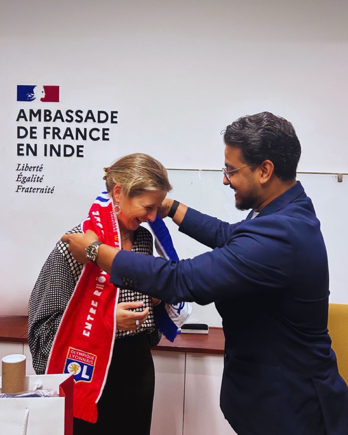 Un geste d'amitié