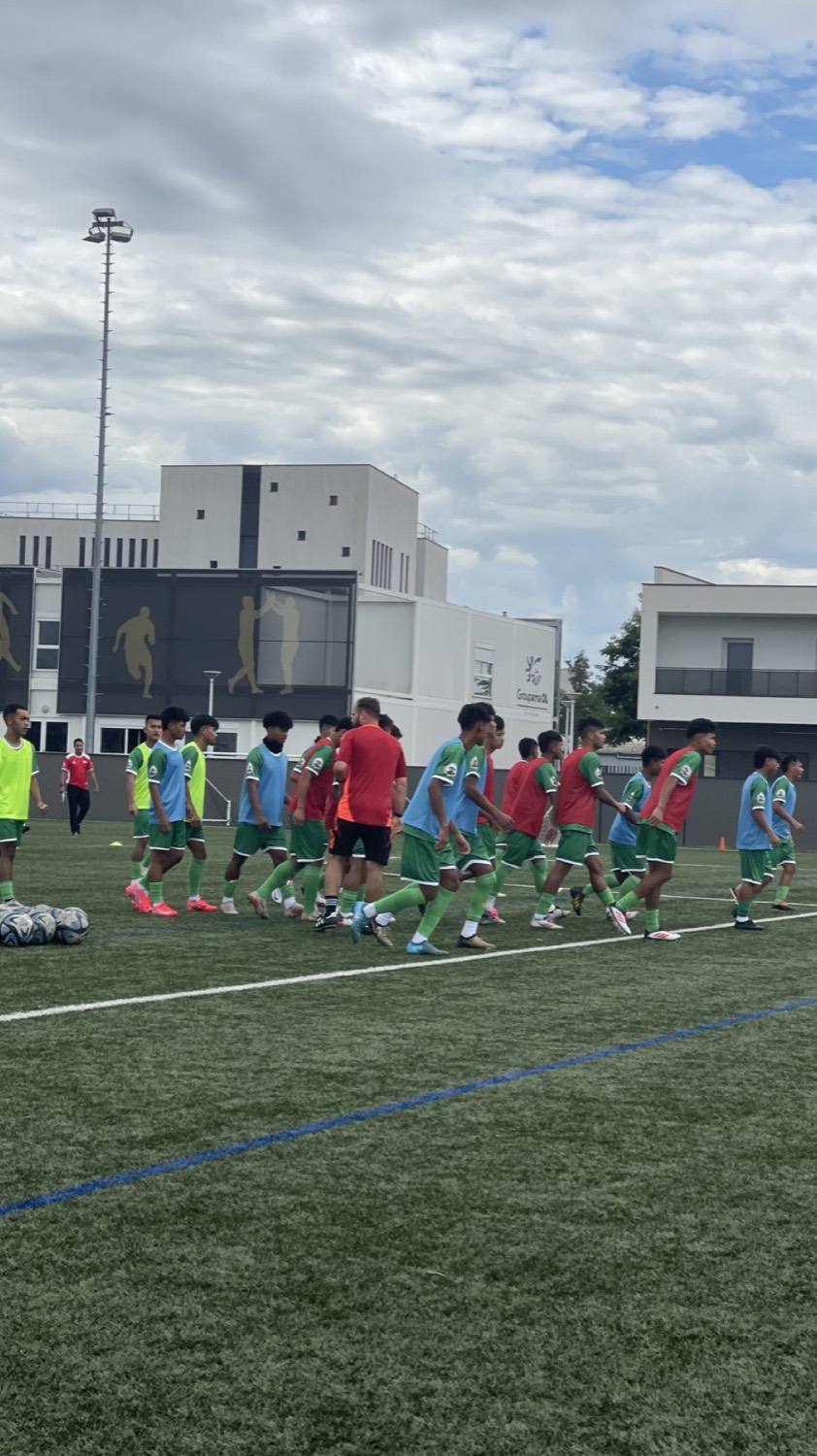 Séance d'entraînement